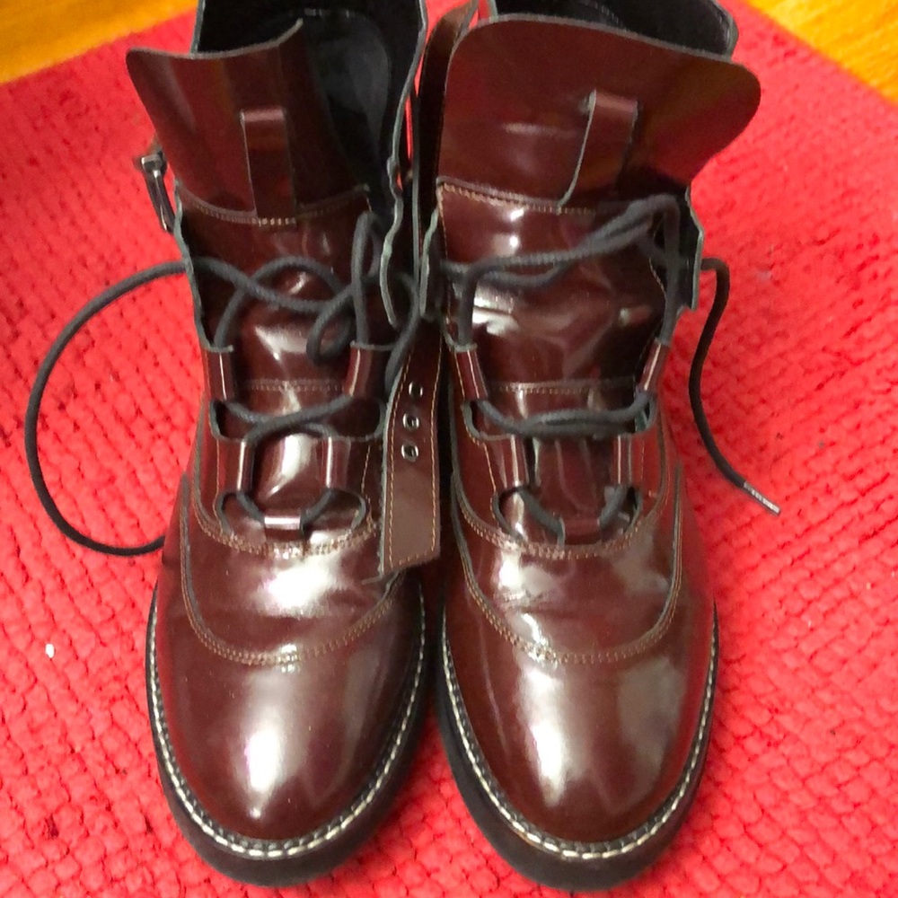 Burgundy Boots
